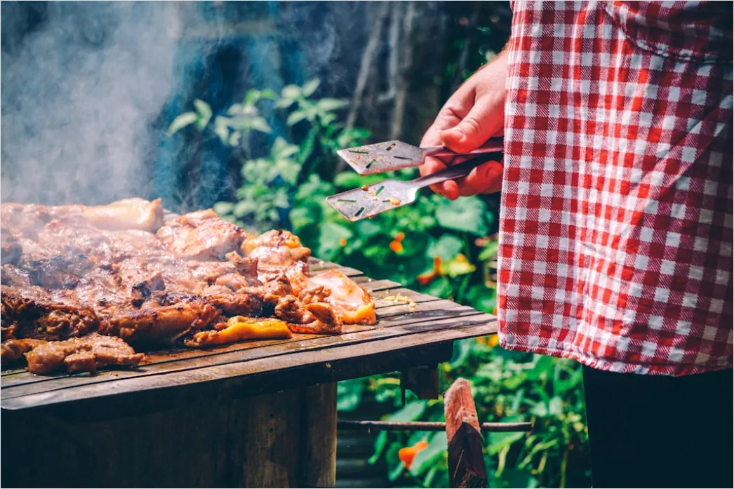 Detail Grill Bbq Fleisch Kohle Nahaufnahme Rauch Number 20