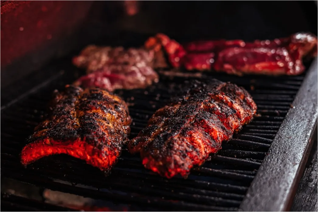 Detail Grill Bbq Fleisch Kohle Nahaufnahme Rauch Number 8