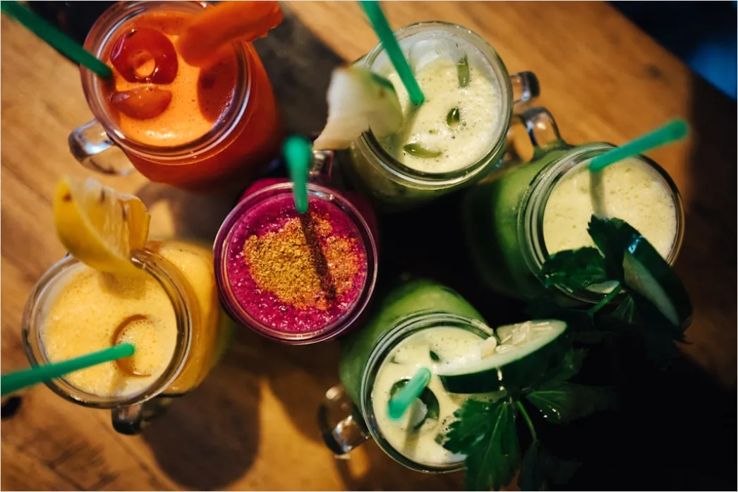 Detail Grüner Smoothie Glas Nahaufnahme Gesund Number 16