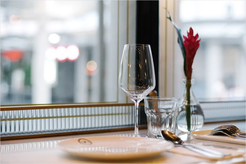 Detail Hummer Teller Elegant Restaurant Nahaufnahme Number 7