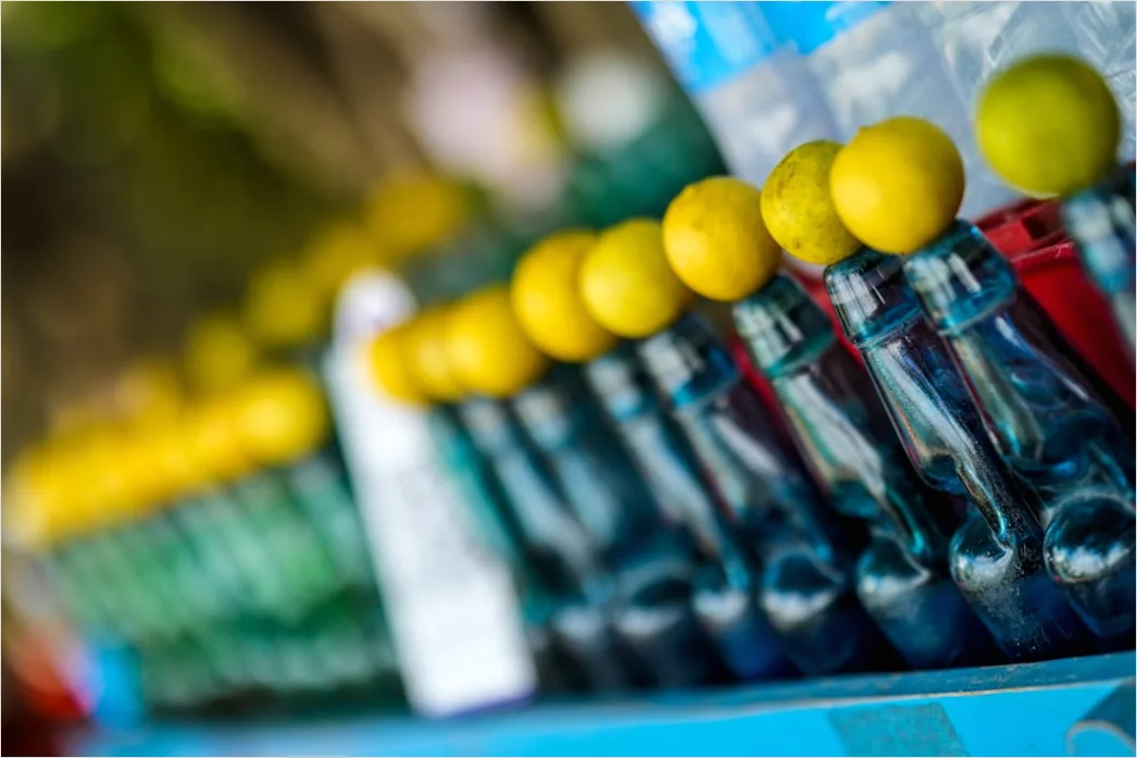 Detail Infused Water Flasche Obst Nahaufnahme Number 6