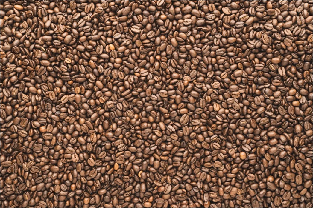 Detail Kaffee Bohnen Makro Nahaufnahme Textur Number 12