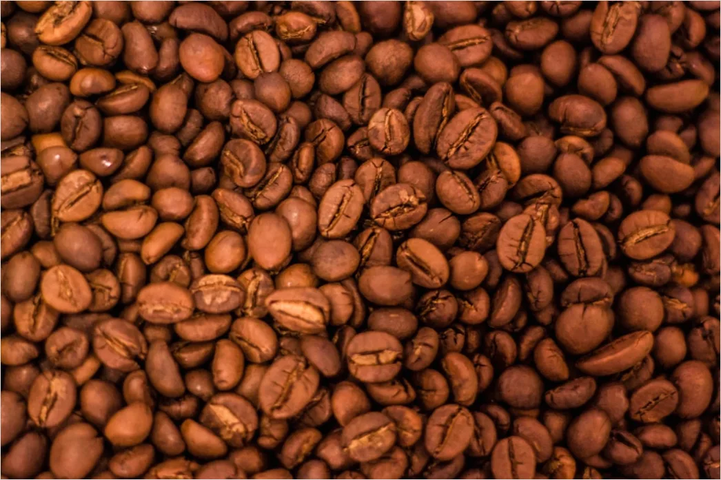 Detail Kaffee Bohnen Makro Nahaufnahme Textur Number 17