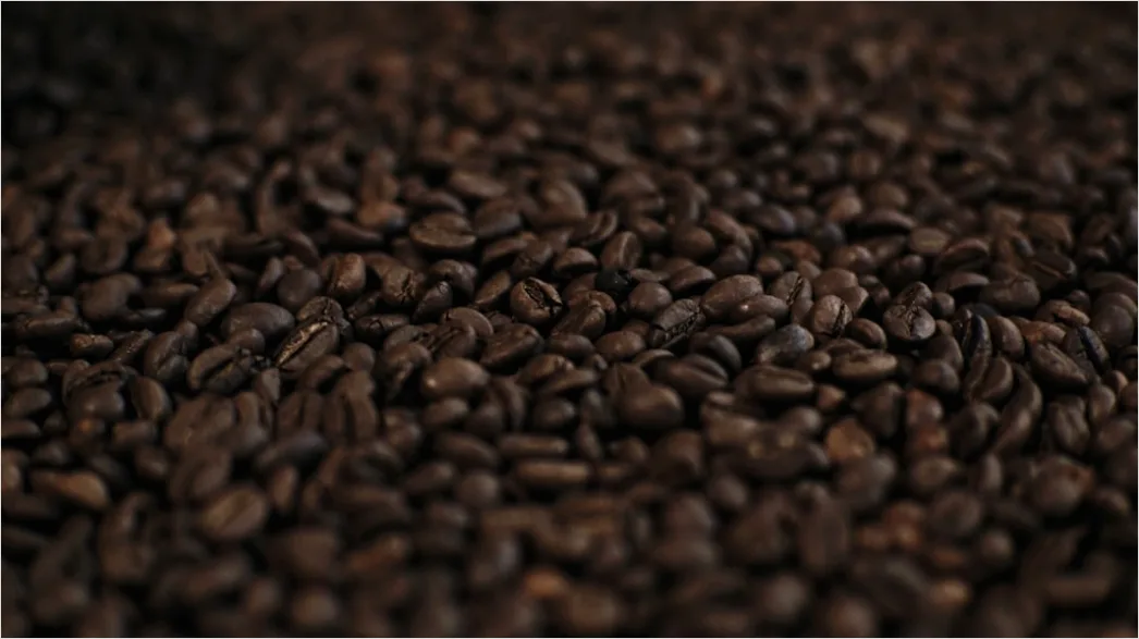 Detail Kaffee Bohnen Makro Nahaufnahme Textur Number 3