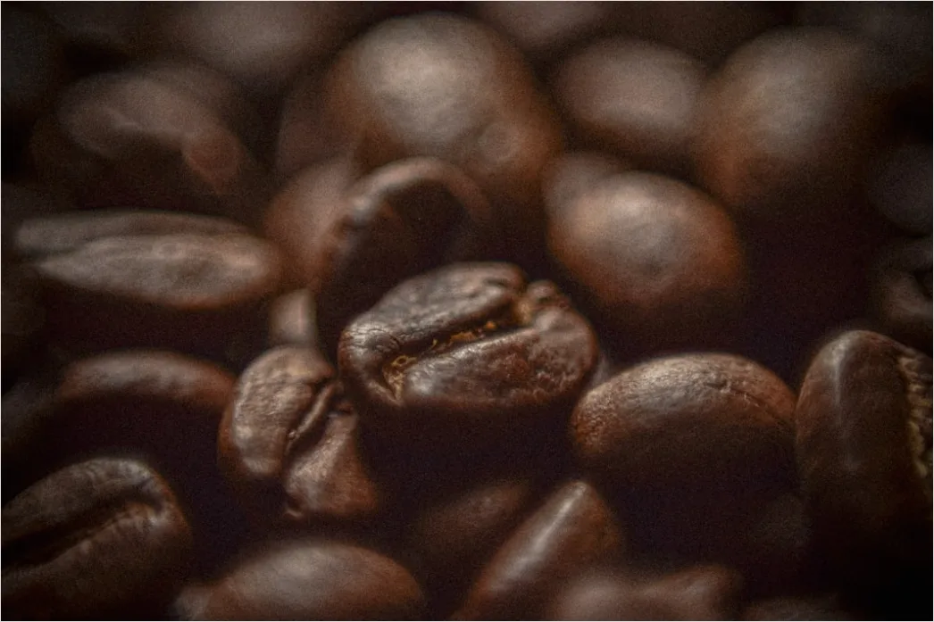 Detail Kaffee Bohnen Makro Nahaufnahme Textur Number 8