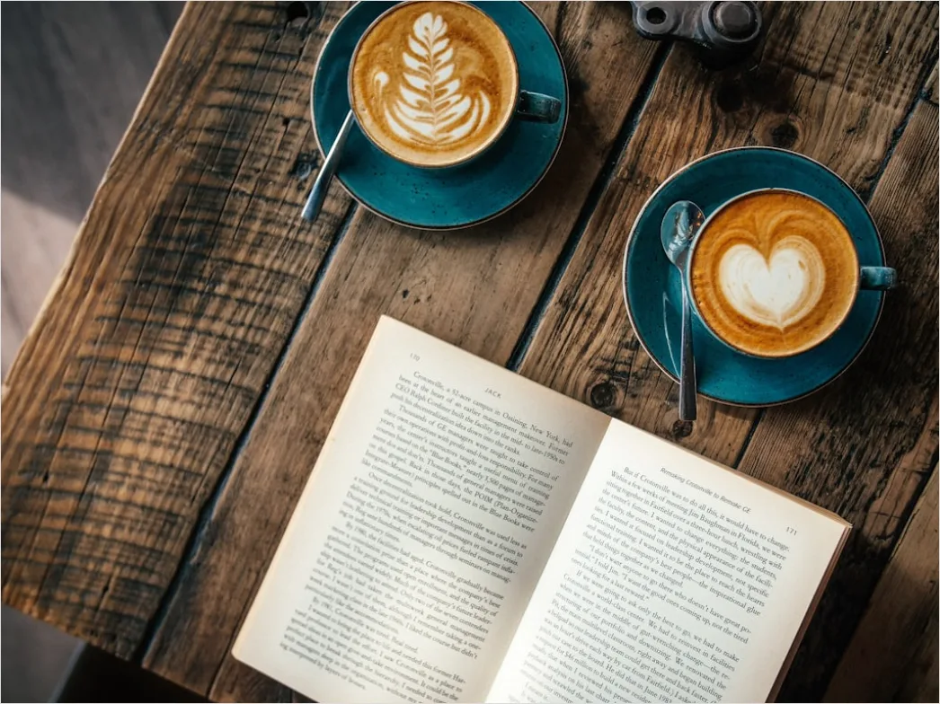 Detail Kaffee Und Buch Gemütlich Stimmungsvoll Number 2