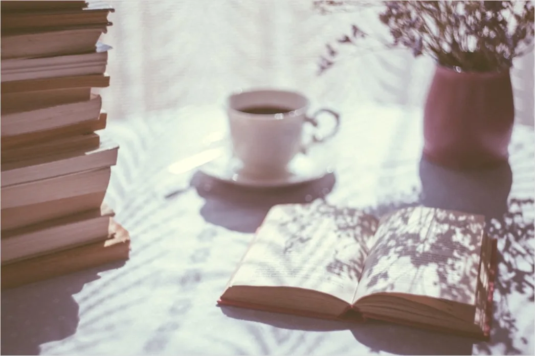 Detail Kaffee Und Buch Gemütlich Stimmungsvoll Number 5