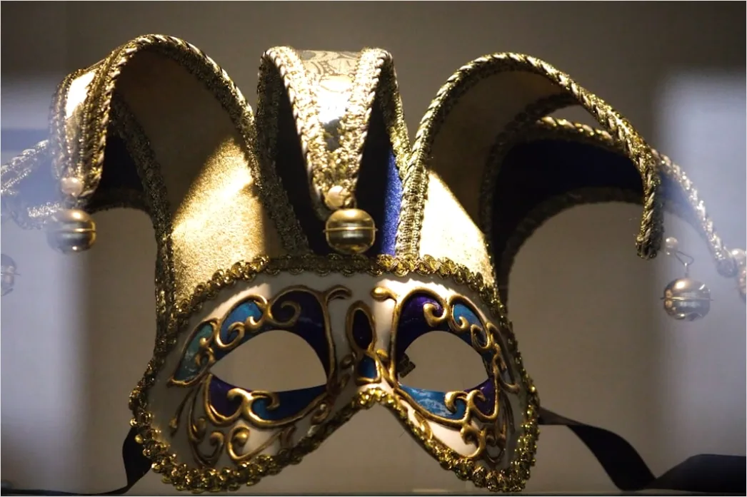 Detail Karneval Hut Maske Nahaufnahme Detail Number 16