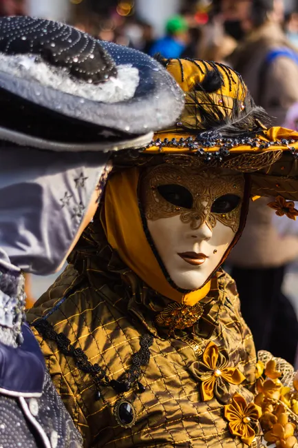 Detail Karneval Maske Venedig Elegant Portrait Number 14