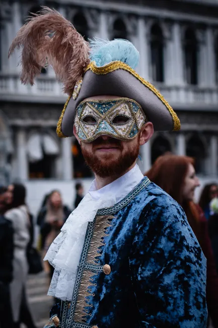 Detail Karneval Maske Venedig Elegant Portrait Number 16