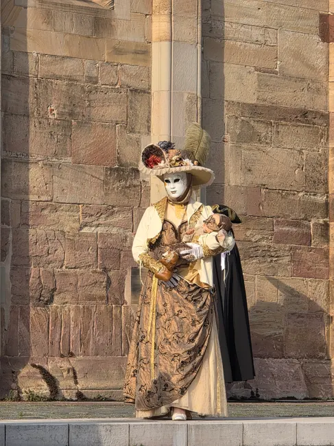 Detail Karneval Maske Venedig Elegant Portrait Number 18