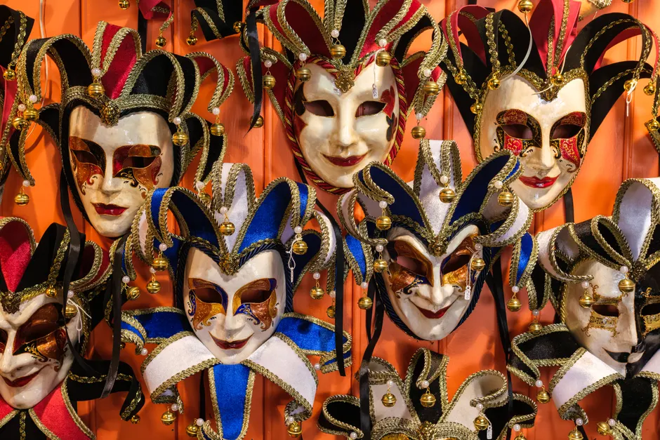 Detail Karneval Maske Venedig Elegant Portrait Number 3