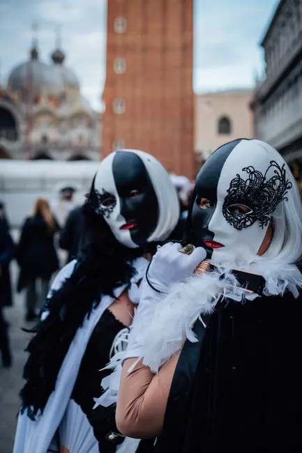 Detail Karneval Maske Venedig Elegant Portrait Number 8
