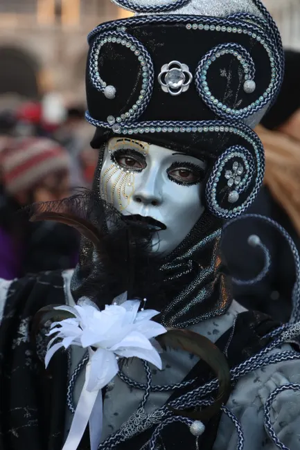 Detail Karneval Maske Venedig Elegant Portrait Number 10