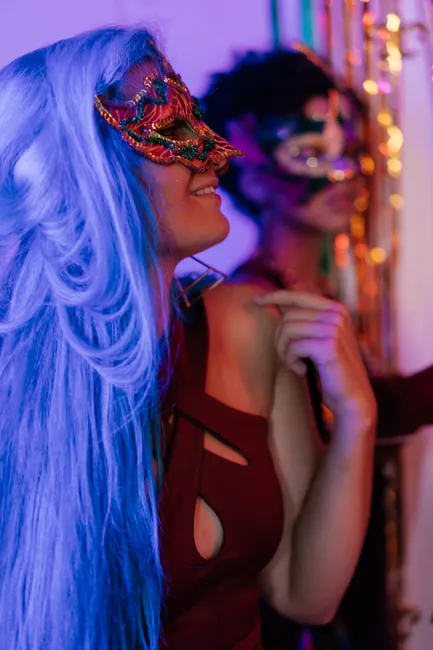 Detail Karneval Nacht Party Indoor Kostüme Number 13