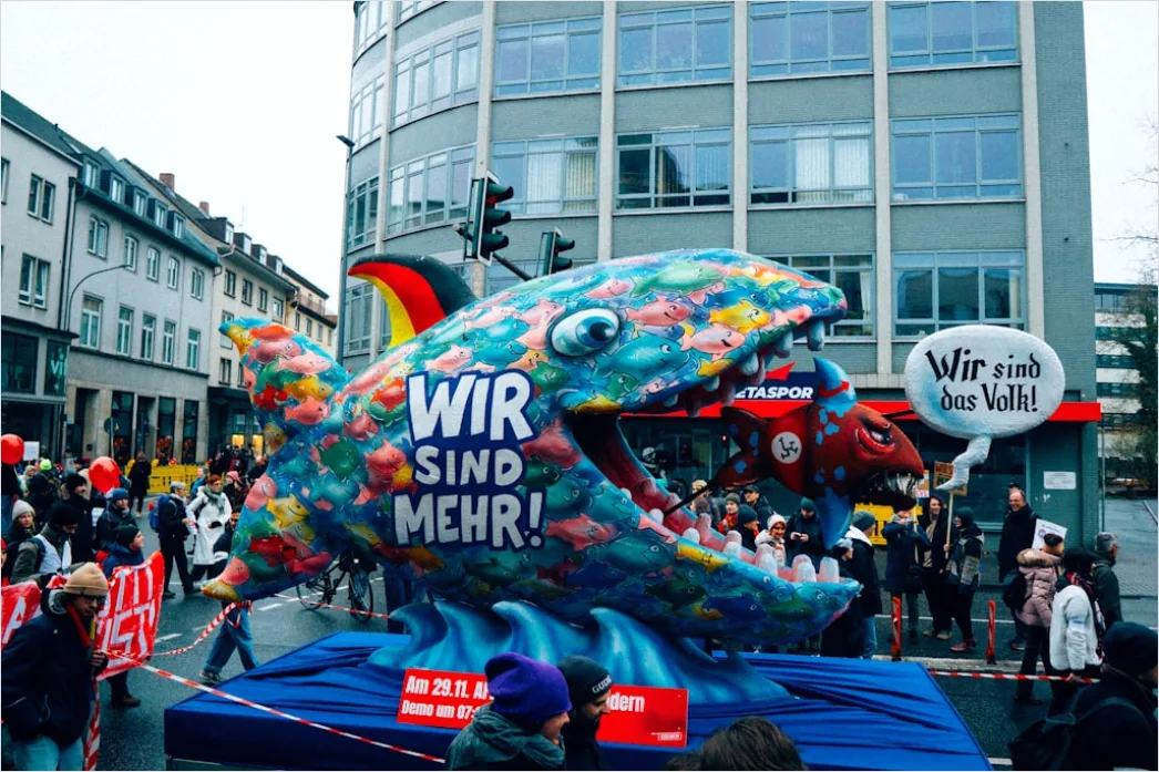 Detail Karneval Outdoor Umzug Wagen Bunt Number 11