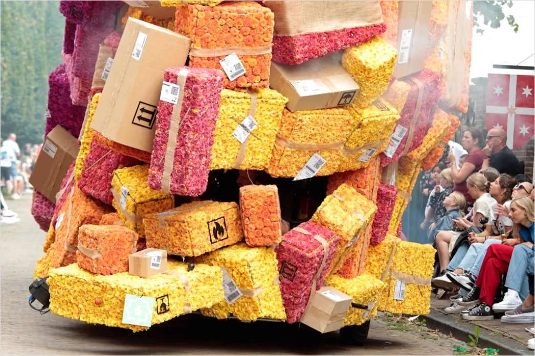 Detail Karneval Outdoor Umzug Wagen Bunt Number 16