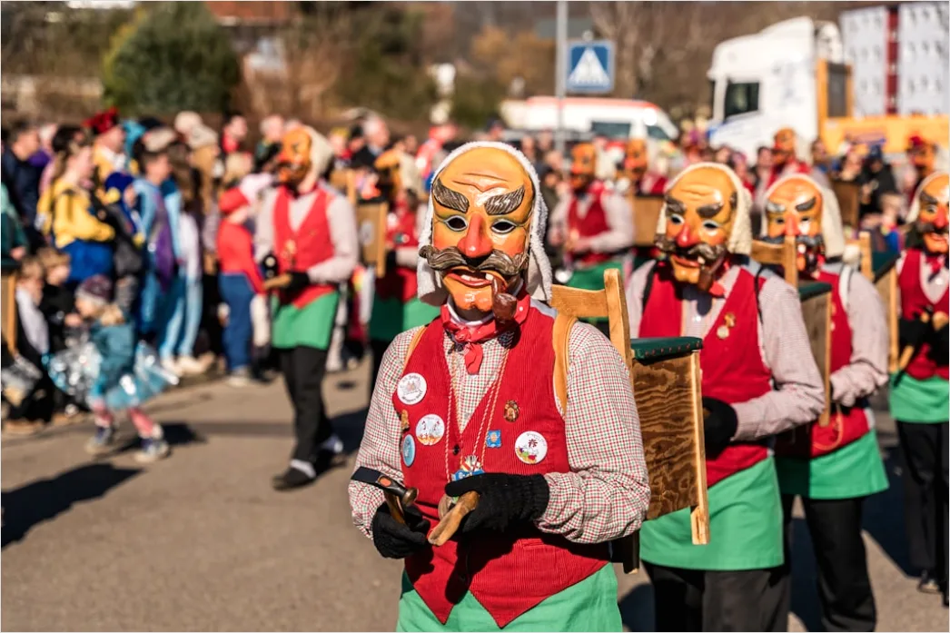 Detail Karneval Outdoor Umzug Wagen Bunt Number 7