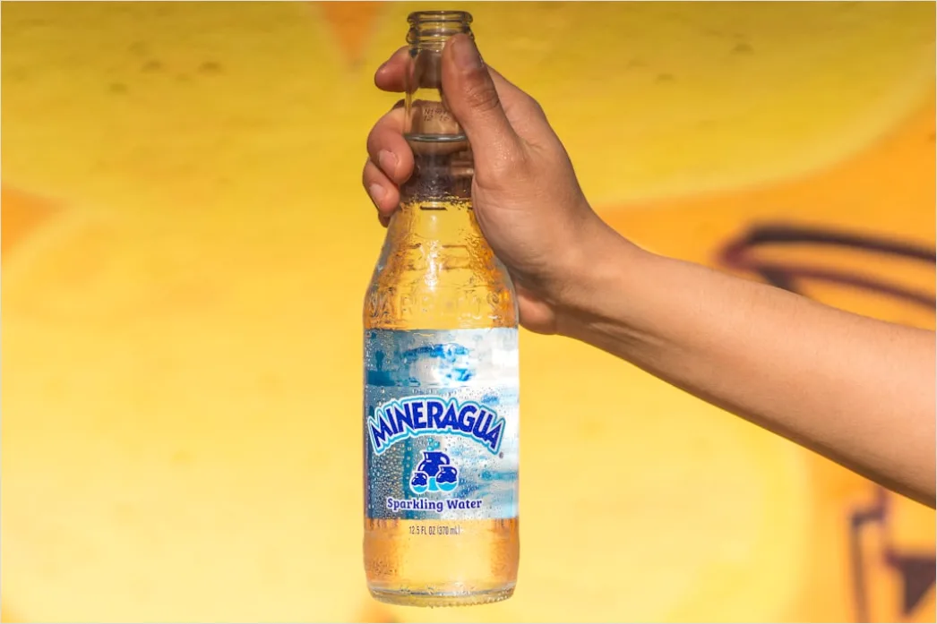 Detail Kombucha Flasche Glas Nahaufnahme Trendy Number 11