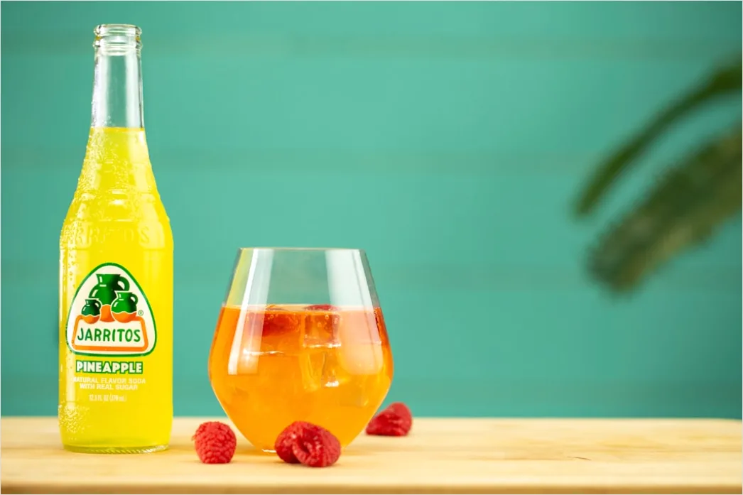 Detail Kombucha Flasche Glas Nahaufnahme Trendy Number 20