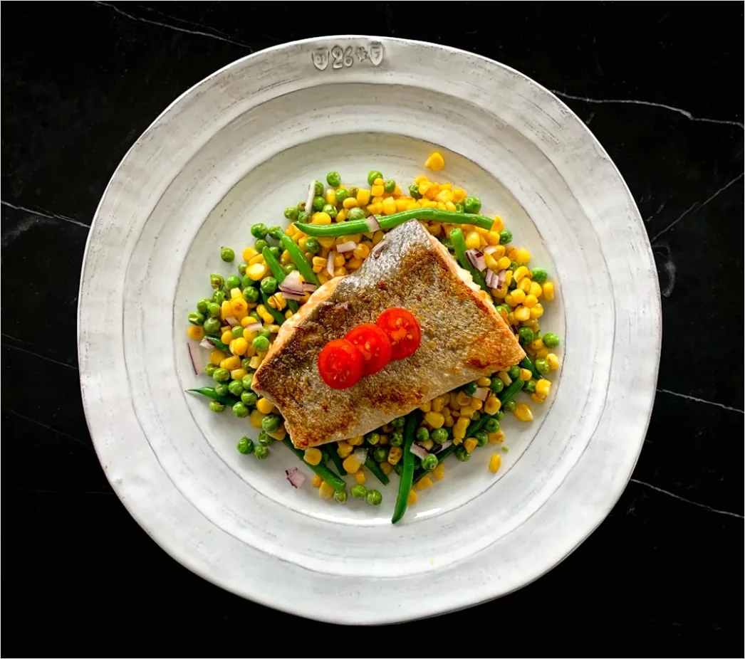 Detail Lachs Filet Teller Nahaufnahme Elegant Number 11