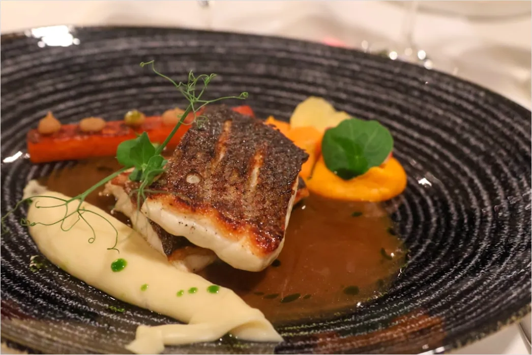 Detail Lachs Filet Teller Nahaufnahme Elegant Number 19