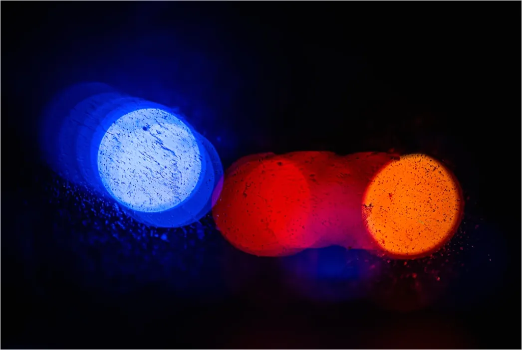 Detail Led Licht Makro Nahaufnahme Farbig Number 12