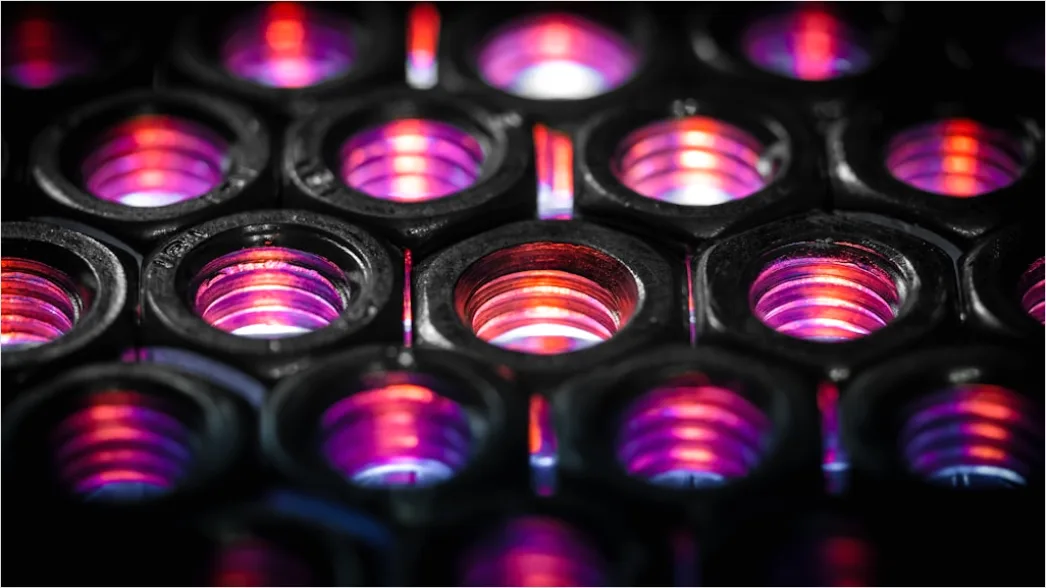 Detail Led Licht Makro Nahaufnahme Farbig Number 14