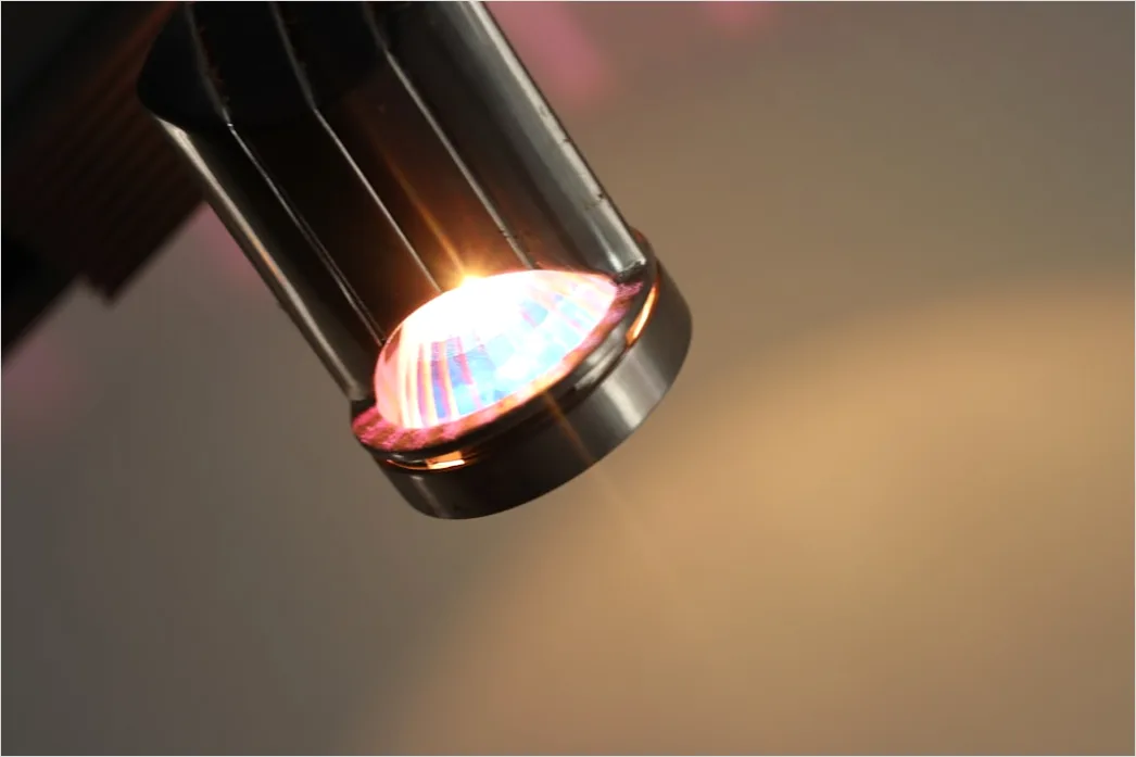 Detail Led Licht Makro Nahaufnahme Farbig Number 7