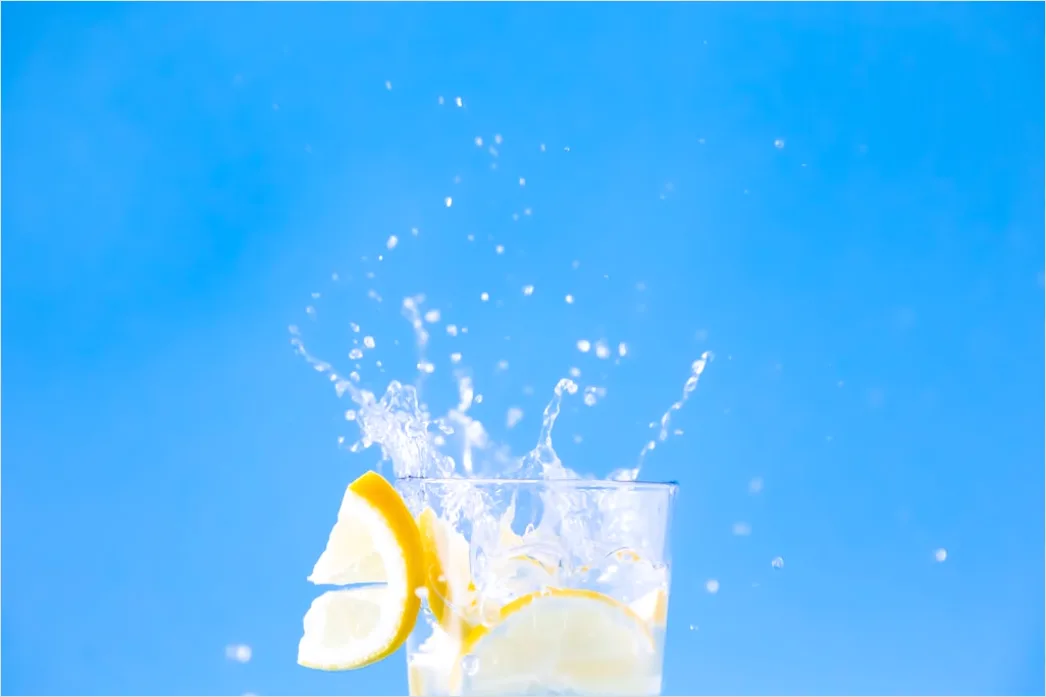 Detail Lemonade Glas Zitrone Minze Eis Sommer Number 17