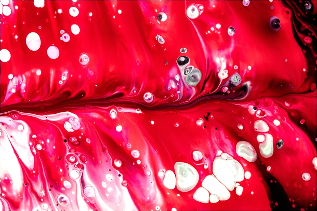 Detail Lippen Makro Nahaufnahme Gloss Detail Number 6