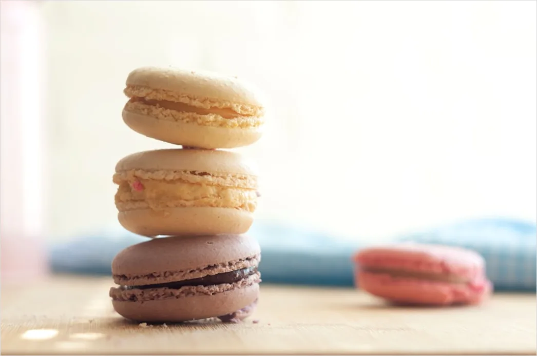 Detail Macarons Bunt Nahaufnahme Pastell ästhetisch Number 16