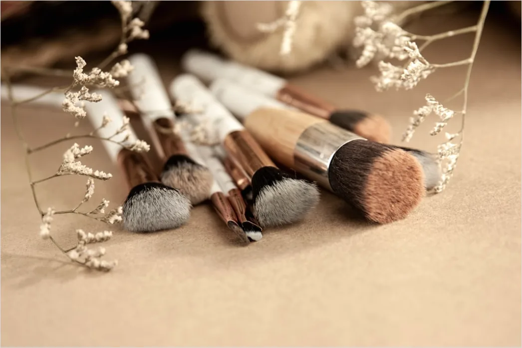 Detail Make Up Pinsel Makro Nahaufnahme Puder Number 20
