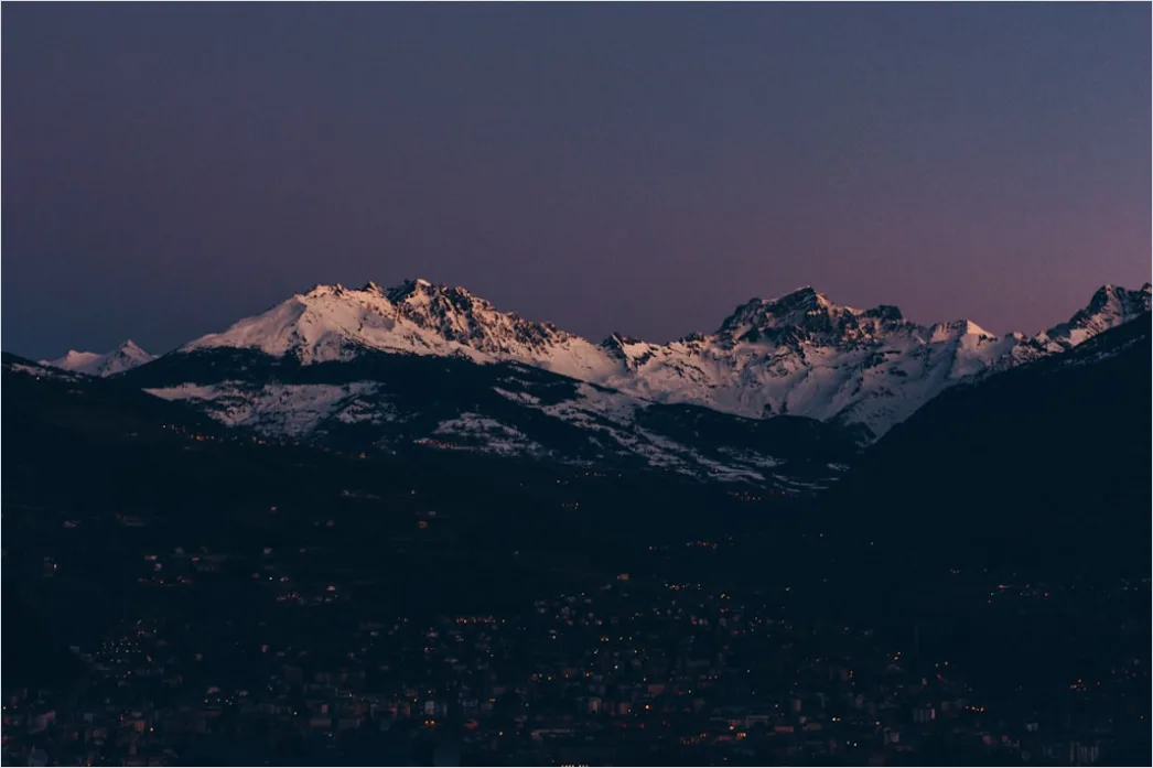Milchstrasse Berg Gipfel Nacht Panorama E8e8