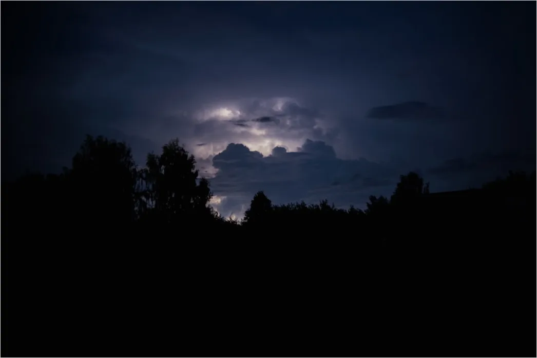 Detail Mondaufgang Landschaft Dramatisch Nacht Number 8