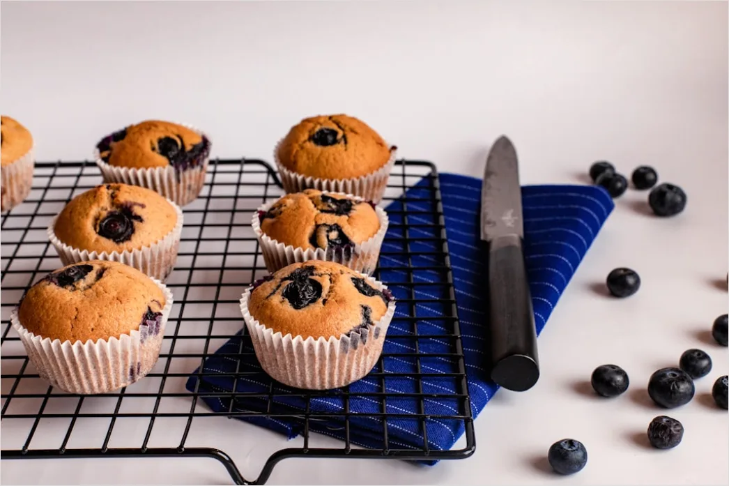 Detail Muffin Blaubeere Nahaufnahme Frisch Number 11