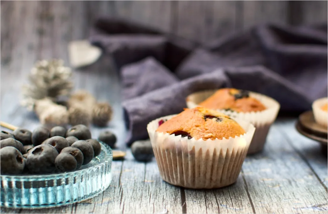 Detail Muffin Blaubeere Nahaufnahme Frisch Number 13
