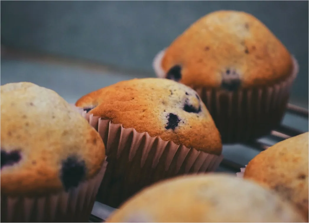 Detail Muffin Blaubeere Nahaufnahme Frisch Number 5