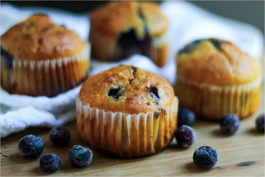 Detail Muffin Blaubeere Nahaufnahme Frisch Number 6