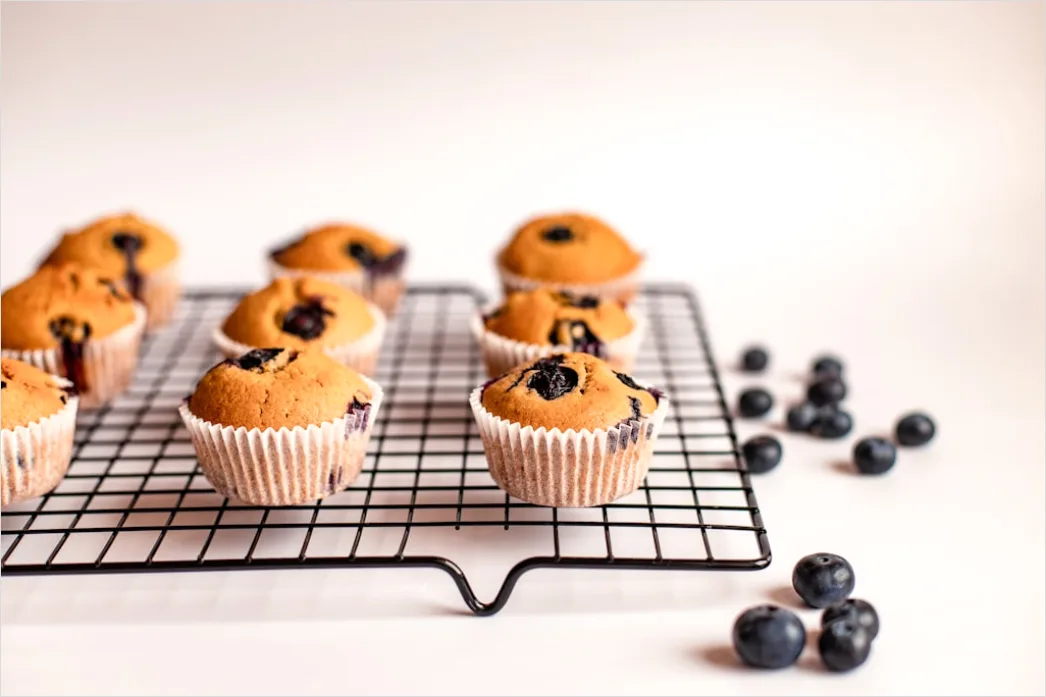 Detail Muffin Blaubeere Nahaufnahme Frisch Number 7
