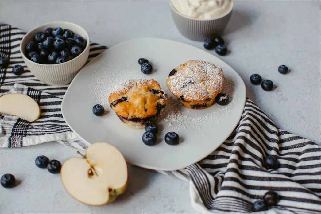 Detail Muffin Blaubeere Nahaufnahme Frisch Number 10