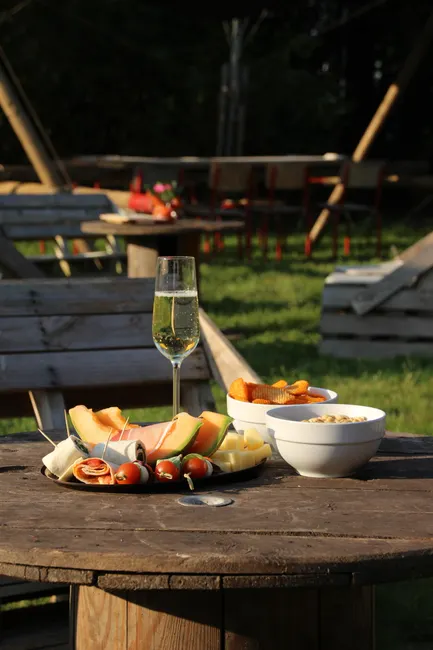 Detail Neujahr Frühstück Sekt Essen Tisch Number 15