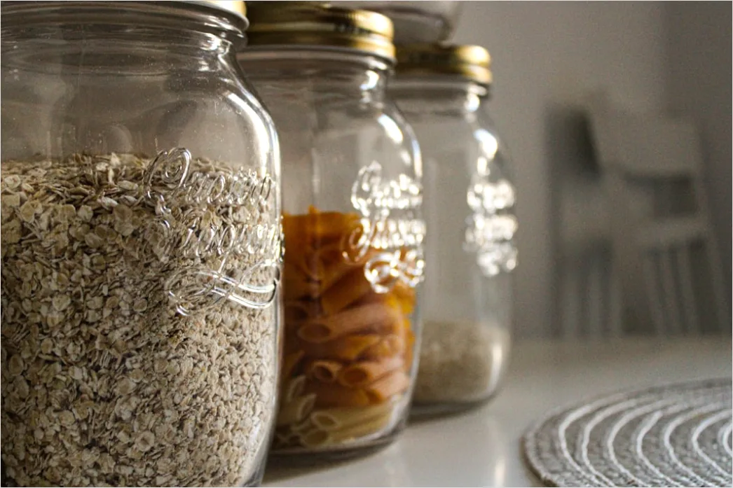 Detail Overnight Oats Frühstück Glas Nahaufnahme Number 4