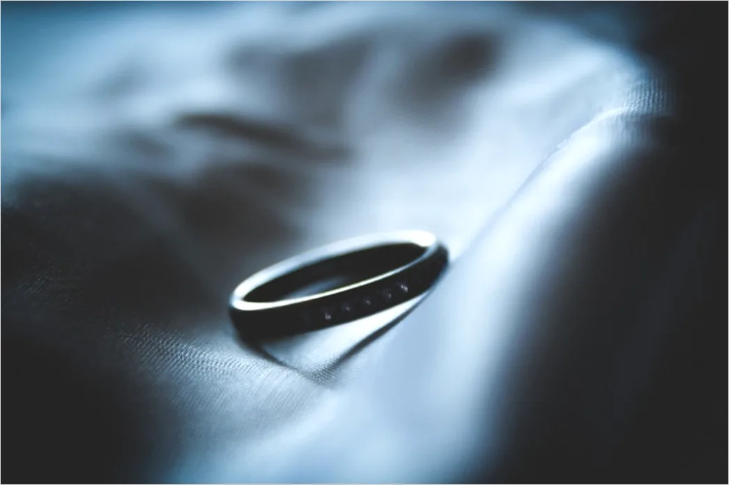 Detail Ring Am Finger Makro Nahaufnahme Number 2