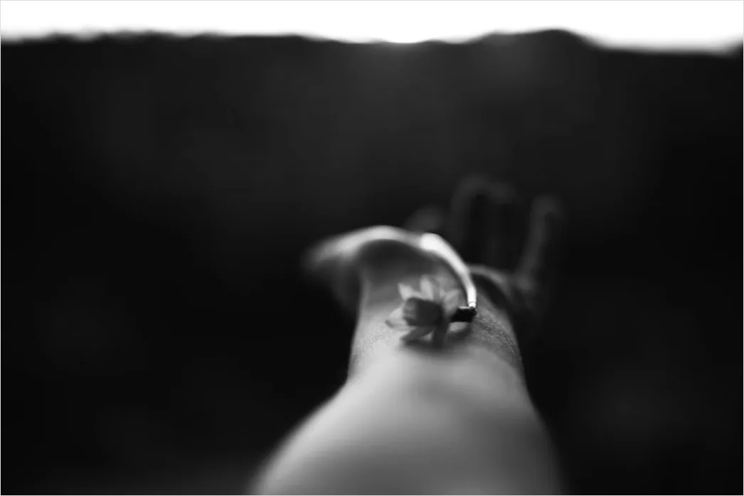 Detail Ring Am Finger Makro Nahaufnahme Number 4