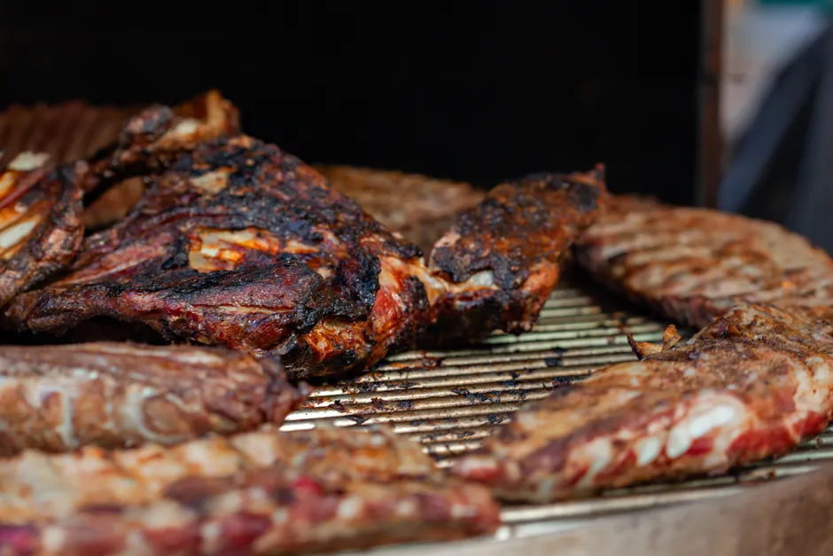 Detail Rippchen Grill Bbq Sauce Nahaufnahme Number 4