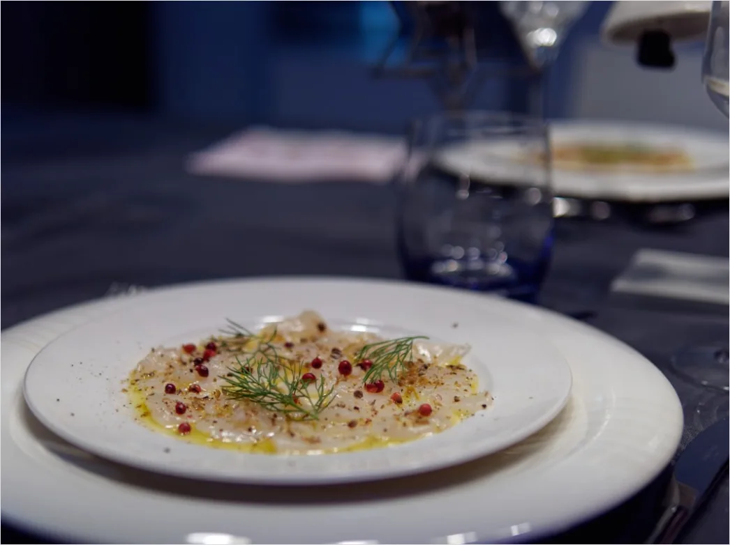 Detail Risotto Teller Nahaufnahme Cremig Elegant Number 8