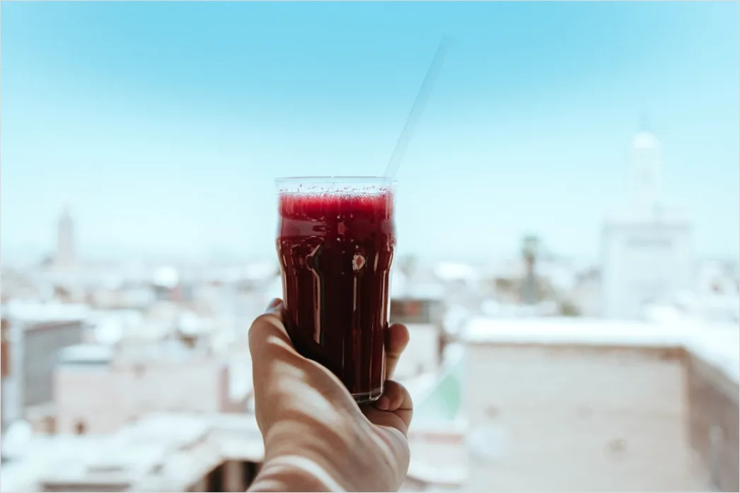 Detail Rote Beete Saft Glas Nahaufnahme Gesund Number 13