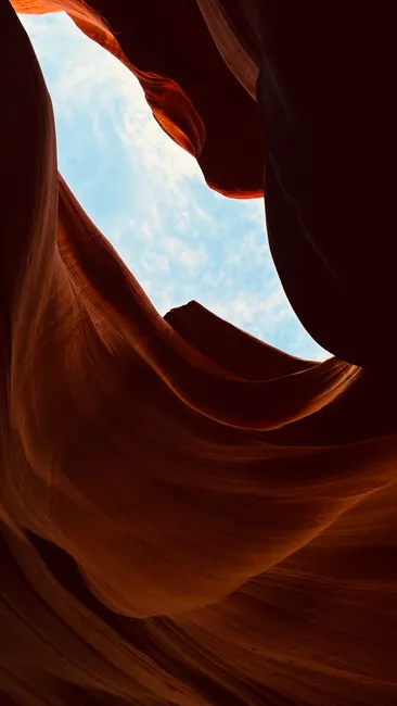 Detail Sandstein Formation Rot Blauer Himmel Number 17