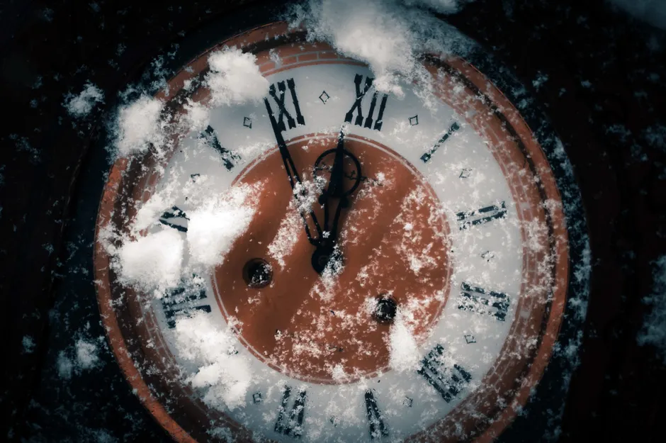 Detail Silvester Countdown Uhr Mitternacht Moment Number 12
